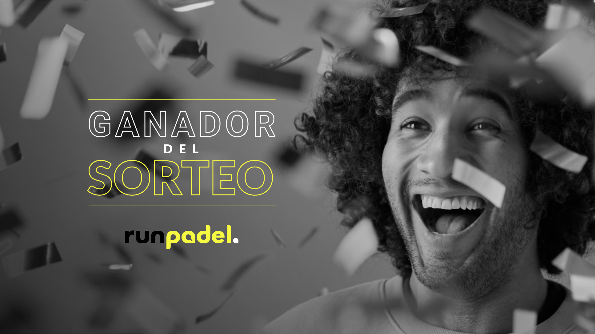 GANADOR DEL SORTEO DE LA TARJETA REGALO DE 100€ EN RUNPADEL