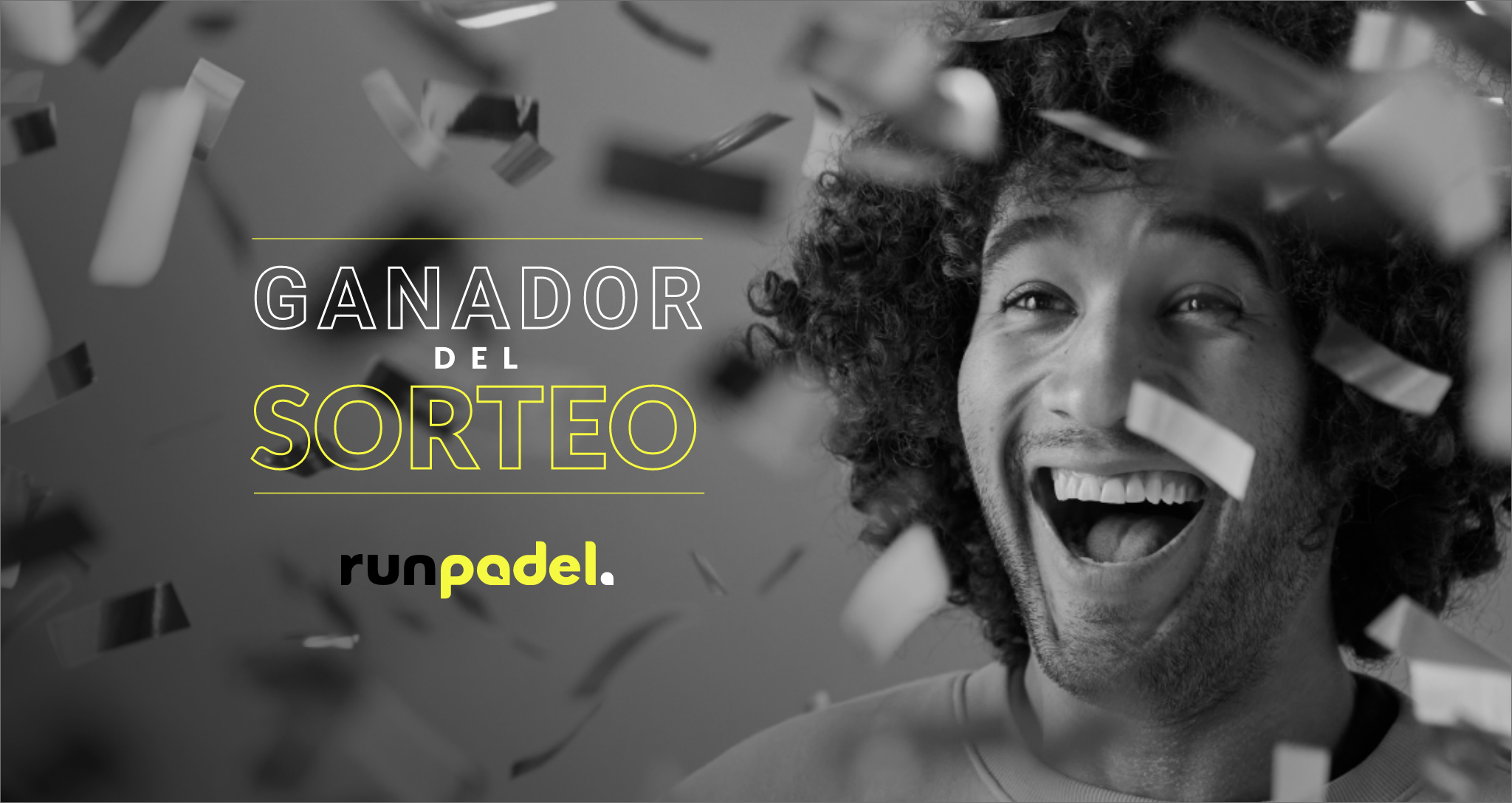 GANADOR DEL SORTEO DE LA TARJETA REGALO DE 100€ EN RUNPADEL