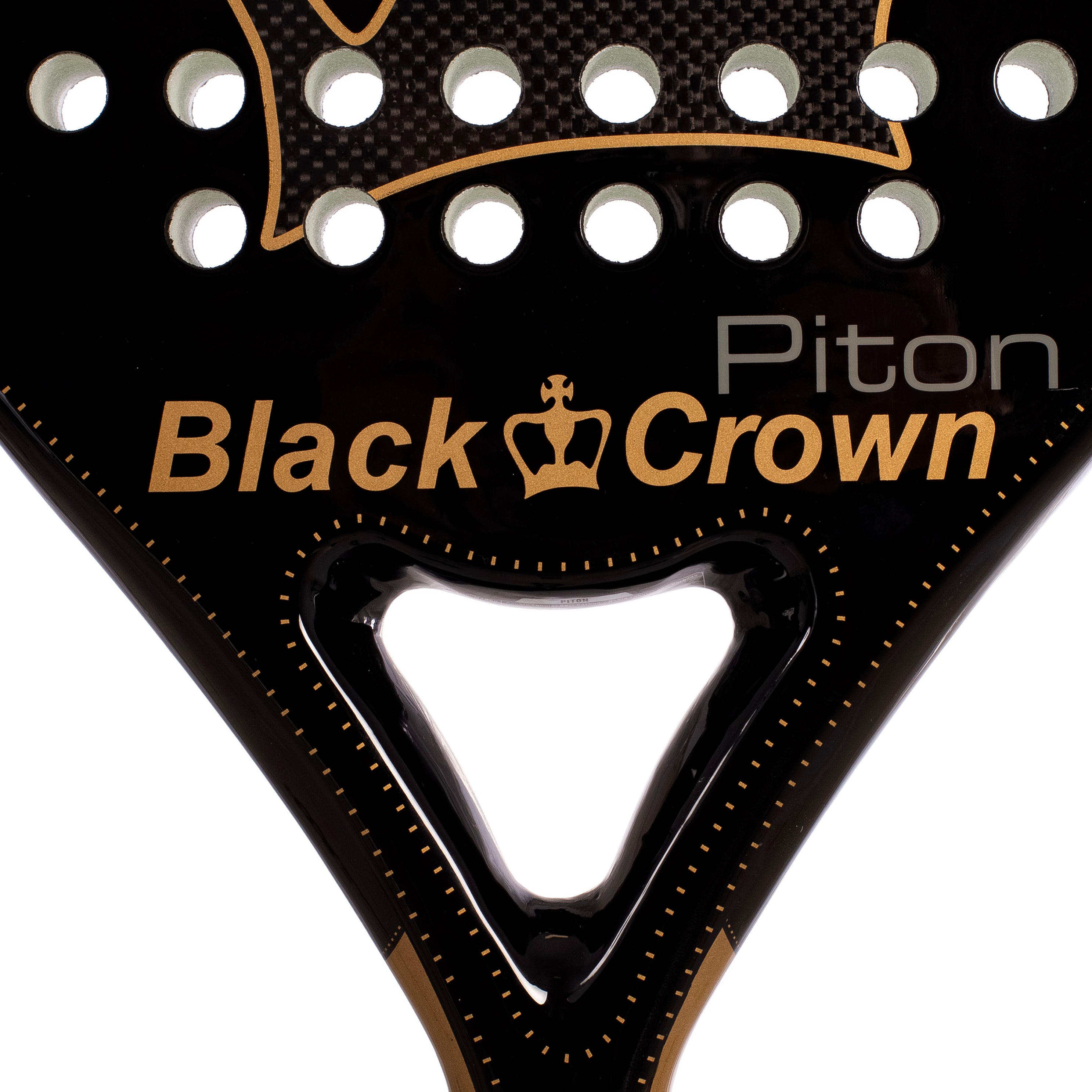 Pala de pádel Snake - Black Crown