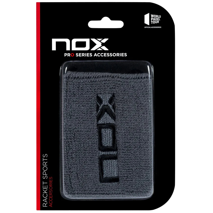 Muñequera Nox Pro Series (Pack 6 uds) GRIS/NEGRO / UNICA 4