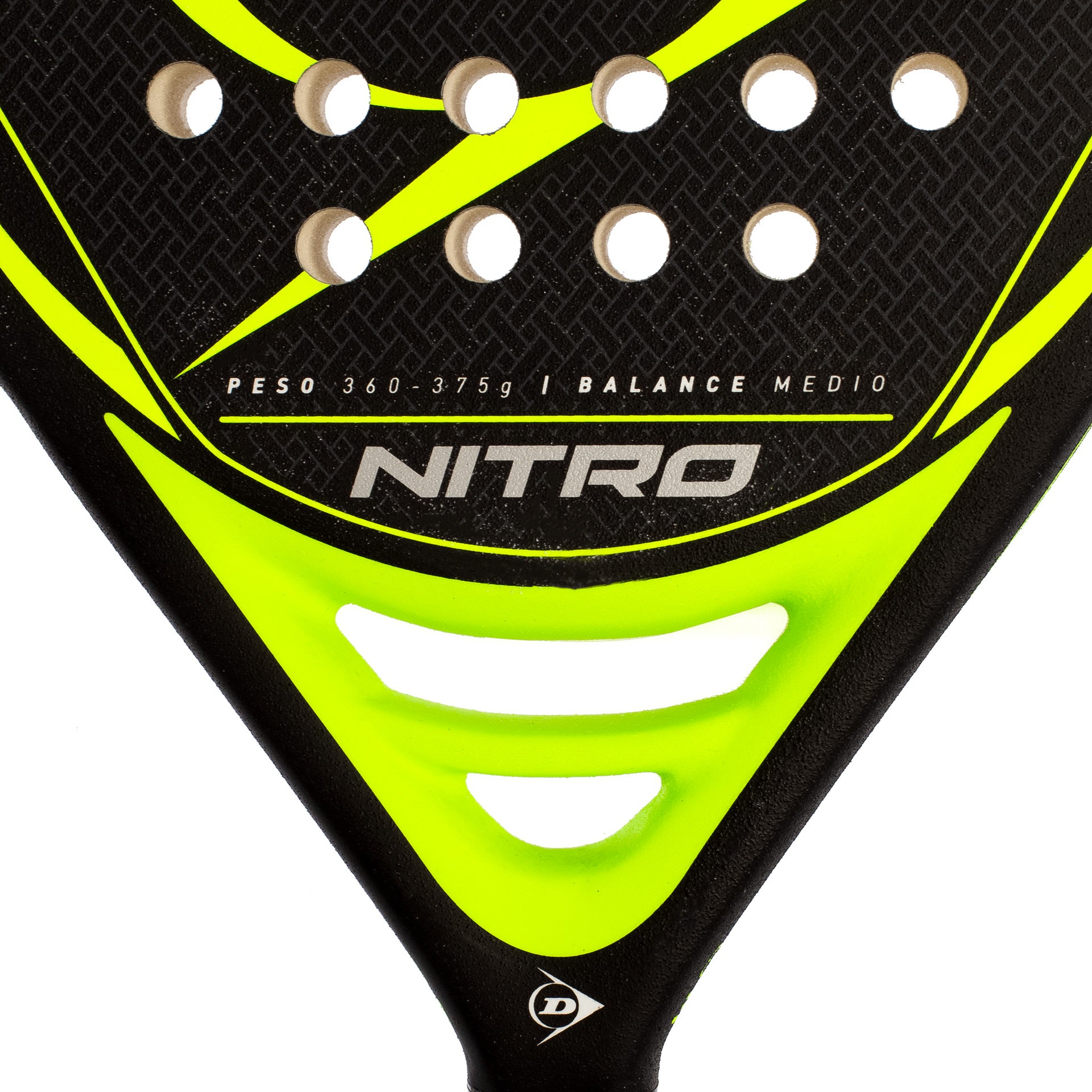 Pala Padel Dunlop Nitro Yellow Nh 6