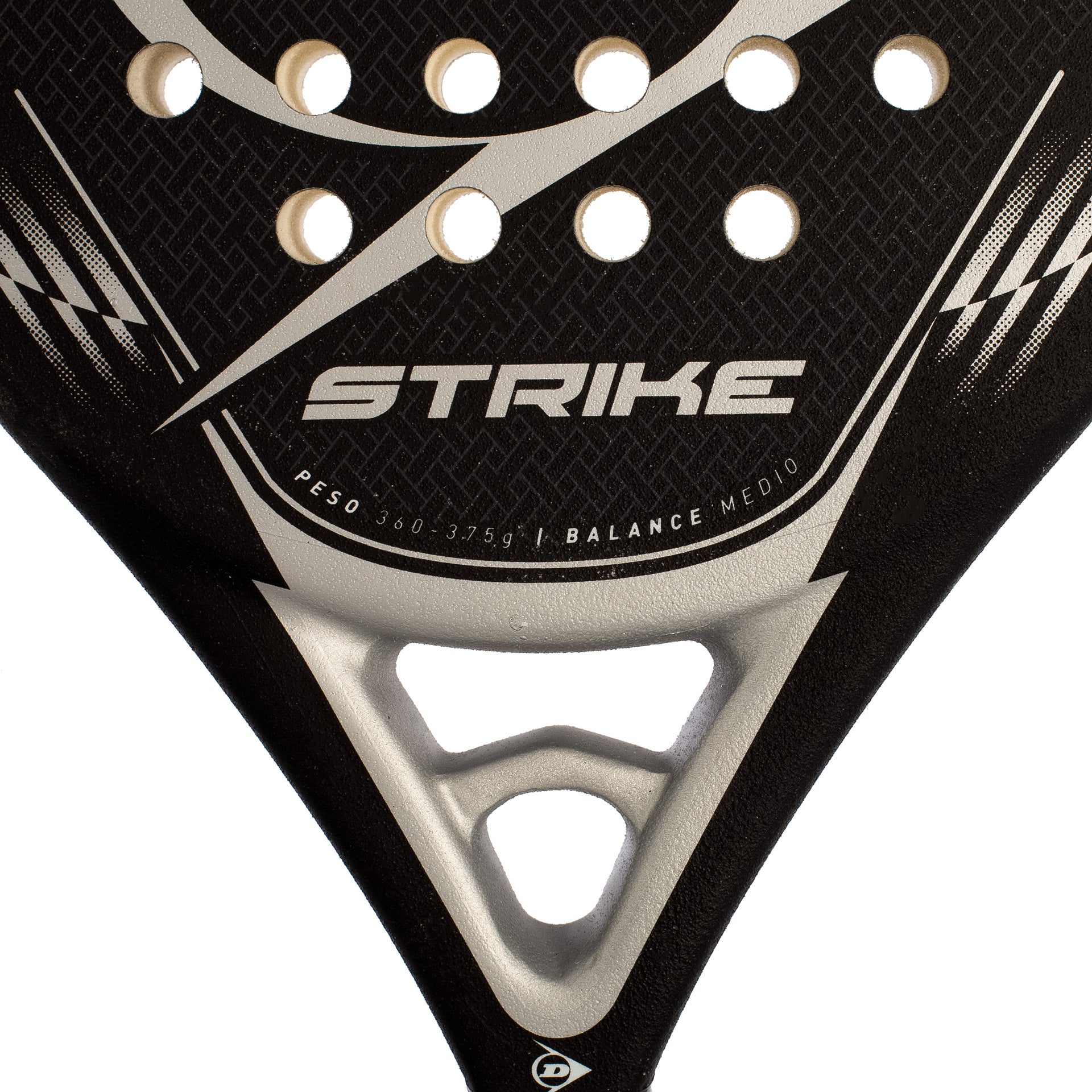 Pala Padel Dunlop Strike Silver Nh 6